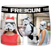 Freegun Star Wars Herren Boxershorts Funny Stormtrooper Krieg der Sterne Meme Druck 1er Pack S M L XL XXL EAN:3614001162154