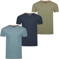 riverso Tshirt Herren Regular Fit RIVLenny 3er Pack Se EAN:4020817700418