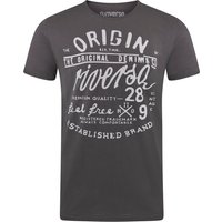 riverso Herren T-Shirt RIVLeon O-Neck Regular Fit EAN:4058427766418