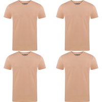 riverso Herren Basic T-Shirt RIVAaron Regular Fit 4er Pack EAN:4063499074293