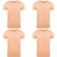 riverso Herren Basic T-Shirt RIVAaron Regular Fit 4er Pack EAN:4063499075344