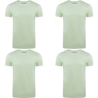 riverso Herren Basic T-Shirt RIVAaron Regular Fit 4er Pack EAN:4063499075498