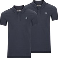 riverso Herren Basic Poloshirt RIVJohn Regular Fit 2er Pack EAN:4063499076112