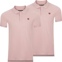 riverso Herren Basic Poloshirt RIVJohn Regular Fit 2er Pack EAN:4063499076457