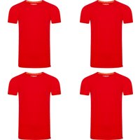 riverso Herren Basic T-Shirt RIVJonas Regular Fit 4er Pack EAN:4063499083936