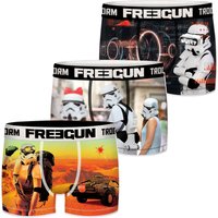 Freegun Star Wars Herren Boxershorts Funny Stormtrooper Krieg der Sterne Meme Druck 3er Pack S M L XL XXL EAN:4063499101425