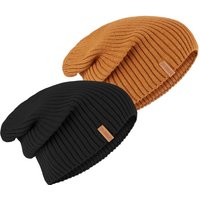 riverso Herren Slouch Beanie RIVSimon 2er Pack EAN:4063499113190