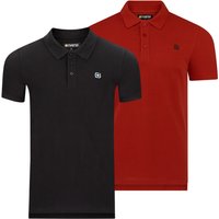 riverso Herren Basic Poloshirt RIVJohn Regular Fit 2er Pack EAN:4063499147300