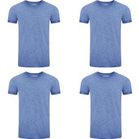 riverso Herren Basic T-Shirt RIVMatteo Regular Fit 4er Pack EAN: