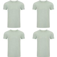 riverso Herren Basic T-Shirt RIVMatteo Regular Fit 4er Pack EAN: