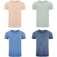 riverso Herren Basic T-Shirt RIVMatteo Regular Fit 4er Pack EAN: