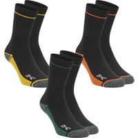 DA!LY UNDERWEAR CREW WORK SOCKS Regular Herren Arbeitssocken 3er Pack 39-42 43-46 47-49 50-52 Baumwolle EAN:3614001197002