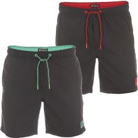 riverso Herren Badehose RIVDavid Regular Fit 2er Pack EAN:4063499077553