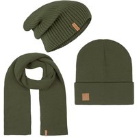 riverso Herren RIVGordon Slouch Beanie Mütze Schal 3 in 1 EAN:4063499112902