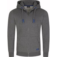 DENIMFY Sweatjacke Herren mit Kapuze Reißverschluss Regular Fit DFLeo EAN:4063813588055