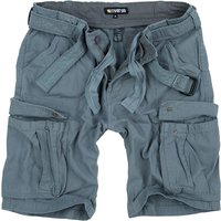 riverso Herren Cargo Shorts RIVFynn Vintage Bermuda mit Gürtel S - 7XL 100% Baumwolle EAN:4250403161693