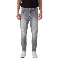 LTB Herren Jeans ALESSIO- Slim Carrot Fit - Grau - Wiyot Safe Wash EAN:8683225367947