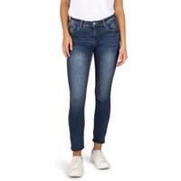 DENIMFY Jeans Damen lang Stretch Slim Fit Mid Waist DFElla EAN:4063813574829