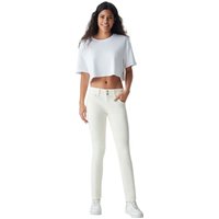 LTB Damen Jeans Molly M Super Slim Fit - Off White EAN:8683225249137