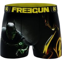 Freegun DC Comics Herren Boxershorts Batman Superman Justice League EAN:3614001135585