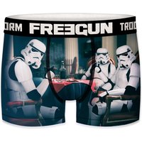 Freegun Star Wars Herren Boxershorts Funny Stormtrooper Krieg der Sterne Meme Druck 1er Pack S M L XL XXL EAN:3614001162307