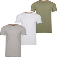 riverso Tshirt Herren Regular Fit RIVLenny 3er Pack Se EAN:4020817700371