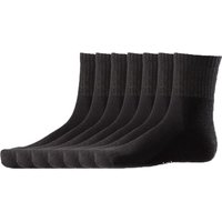 DAILYSOXX Unisex Short Crew Socken Everyday mit Frotteesohle 7er Pack EAN:4055675103378