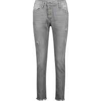 Please Damen Jeans P 78F_WW6PPB-P2B0 - Boyfriend - Grau - Grigio Denim Superstretch EAN:4060243847448