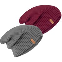 riverso Herren Slouch Beanie RIVSimon 2er Pack EAN:4063499113008