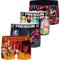 Freegun Comic Herren Boxershorts 4er Pack EAN:4063499118973