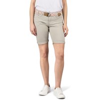 DENIMFY Bermuda Shorts Damen mit Gürtel Regular Fit DFPia EAN:4063813673539