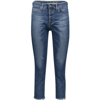 Please Damen Jeans P 66M_BQ2PAU-P6AJ - Straight Cropped - Blau - Blue Denim EAN:4067125025048