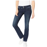 Pepe Jeans Damen Jeans Venus - Regular Fit - Blau - Blue Black Wiser EAN:8445512051768