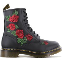 DR. DOC MARTENS 1460 Vonda Floral Rose - Damen Boots Stiefel Schwarz 24722001 EAN:0190665206029