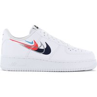 Nike Air Force 1 07 - Quadruple Swoosh - Damen Schuhe Weiß FJ4226-100 EAN:0196605830392