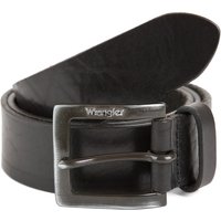 Wrangler Leder Gürtel Kabelbuckle - Schwarz EAN:4050476724272