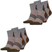 HEAD Herren Damen Hiking Quarter Sportsocken Unisex Wandersocken - 4er 6er 8er Multipack EAN:4055675334574