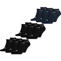 HEAD Herren Damen Unisex Sneaker Basic Sport Socken - 6er 9er 12er Multipack EAN:4055675335045