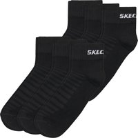 Skechers Unisex Quarter Socken Mesh Ventilation - 6er 9er 12er Multipack EAN:4055675335328