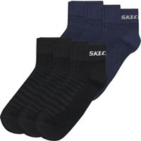 Skechers Unisex Quarter Socken Mesh Ventilation - 6er 9er 12er Multipack EAN:4055675335526