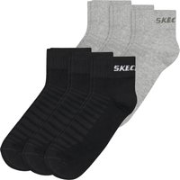 Skechers Unisex Quarter Socken Mesh Ventilation - 6er 9er 12er Multipack EAN:4055675335564