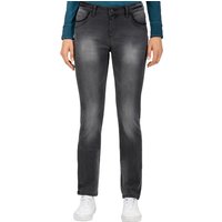 TIMEZONE Damen Jeans TahilaTZ Womenshape - Slim Fit - Schwarz Faded Black Wash EAN:4059145531678