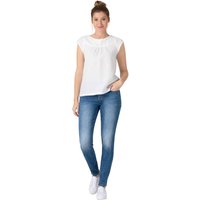 TIMEZONE Damen Jeans Slim EnyaTZ Womenshape - Slim Fit - Blau - Smurf Blue Wash EAN:4059145800057