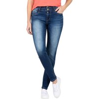 TIMEZONE Damen Jeans SLIM ENAYTZ WOMANSHAPE - Slim Fit - Blau - Grape Blue Wash EAN:4059145837206