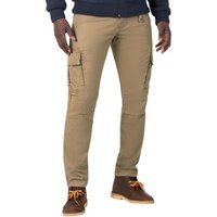 Timezone Herren Cargo Hose REGULAR BENTZ - Regular Fit - Beige Blau Grau Grün EAN:4059145848578