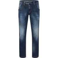 TIMEZONE Herren Jeans REGULAR ELIAZTZ - Regular Fit - Blau - Indigo Work Wash EAN:4059145854081