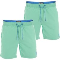 riverso Badehose Herren lang Badeshorts RIVDavid 2er Pack Set EAN:4063499077225