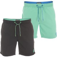 riverso Badehose Herren lang Badeshorts RIVDavid 2er Pack Set EAN:4063499077300