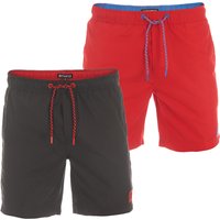 riverso Badehose Herren lang Badeshorts RIVDavid 2er Pack Set EAN:4063499077393