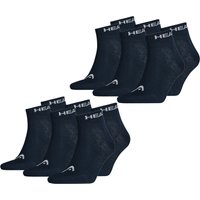 HEAD Herren Damen Unisex Quarter Kurzschaft Sport Socken - 6er 9er 12er Multipack EAN:4063499085343